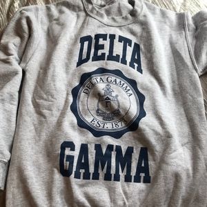 Delta Gamma Crew Neck Sweatshirt